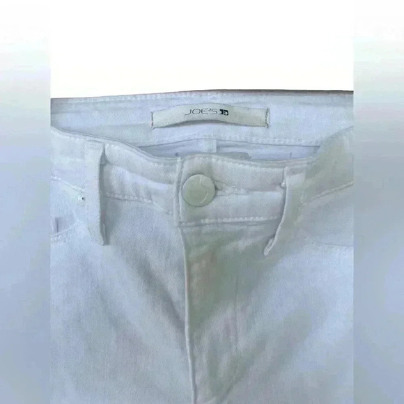JOE’S women’s high rise white stretch jeans sz 25 gently used in great condition - Picture 4 of 7